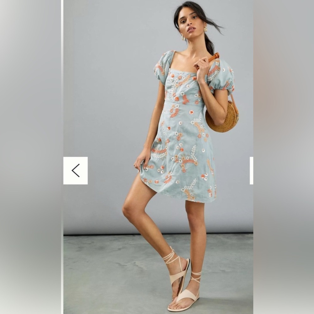 Embroidered Dress by Let Me Be